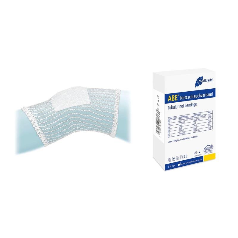 Bandage tubulaire en maille ABE®, 2,2 cm x 25 m, avant-bras | Paquet (1 pièce)