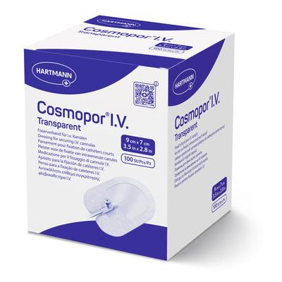 Cosmopor I.V. P5 Transparant 20x10cm steriel | Pak (5 stuks)
