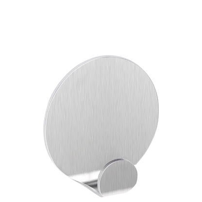 tesa Powerstrips Haken S Metall Rund, weiß