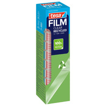 tesafilm CLEAR RECYCLED, transparant, 10 m x 15 mm