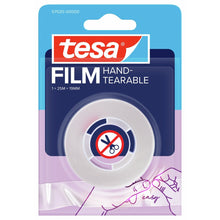 tesafilm HAND-TEARABLE, 25 m x 19 mm, transparant