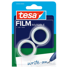 tesafilm INVISIBLE, matwit, in blisterverpakking, 10 m x 19 mm