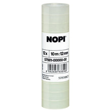 tesa NOPI-kleeffolie, transparant, 10 m x 12 mm