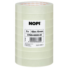 tesa NOPI transparante kleeffolie, 66 m x 19 mm