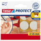 tesa Protect Filzgleiter, weiß ø 26 mm