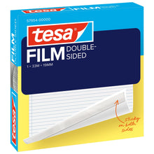 tesafilm DOUBLE-SIDED, transparant, 33 m x 19 mm