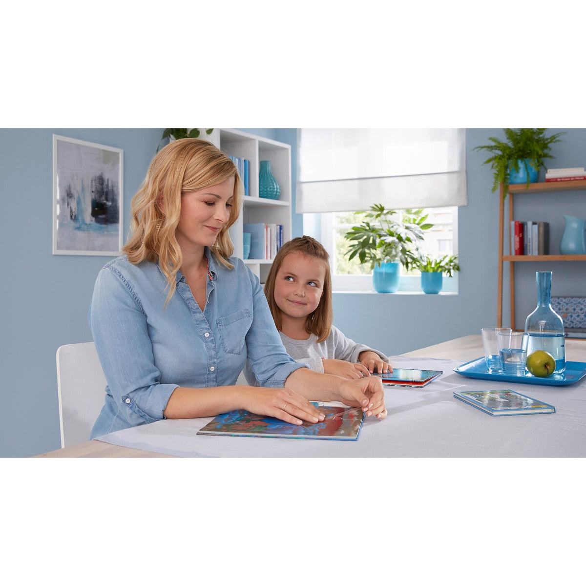 tesafilm eco & clear, transparent, ecoLogo, 10 m x 15 mm – Anwendung