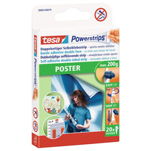 tesa Powerstrips posterstrips, wit