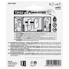 tesa Powerstrips-spijkertjes voor foto’s, wit