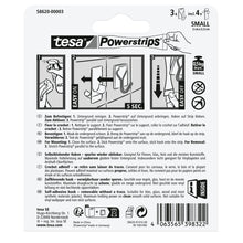 tesa Powerstrips zelfklevende haken met afneembare draadhaken, transparant