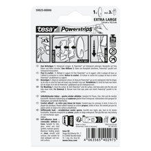 tesa Powerstrips zelfklevende haken, XL ovaal, wit