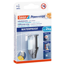 Bandes adhésives tesa Powerstrips Waterproof, blanches