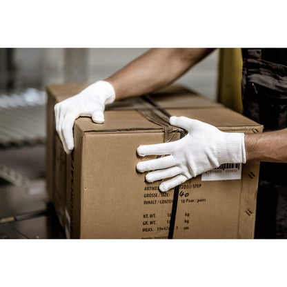 NITRAS gebreide handschoenen, wit