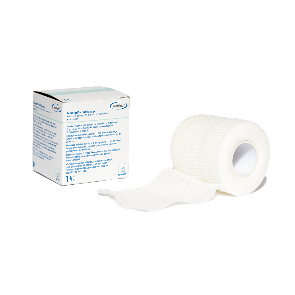 Maielast-haft Krepp Bandage de fixation élastique, 1 pièce/carton