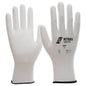 Gants en nylon NITRAS, blancs