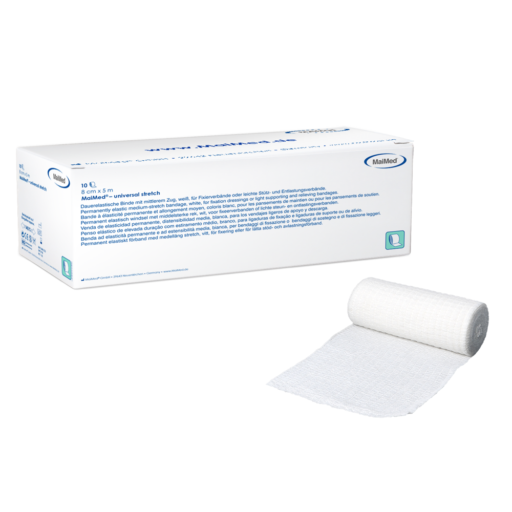 MaiMed-universel stretch, sans violoncelle Bandage élastique permanent, 10 pièces/boîte
