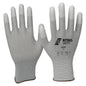 Gants antistatiques NITRAS, gris/blanc
