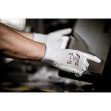 NITRAS antistatische handschoenen, grijs/wit