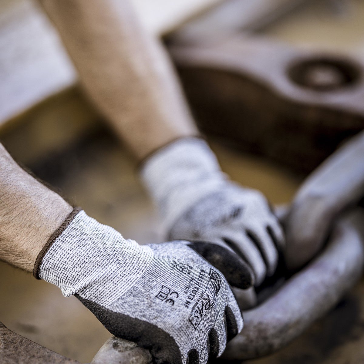 NITRAS CUT C NF, gants de protection contre les coupures, gris/noir