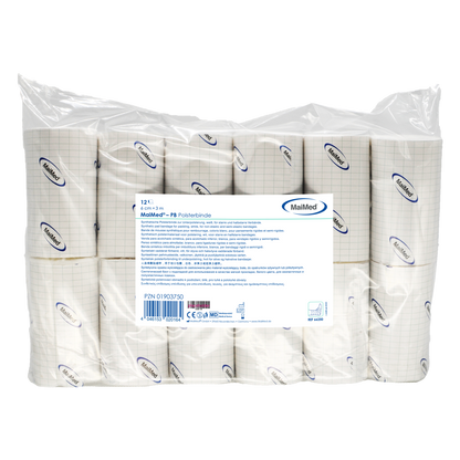 MaiMed-PB Bandage de rembourrage synthétique de 12 pièces/sac en polyéthylène