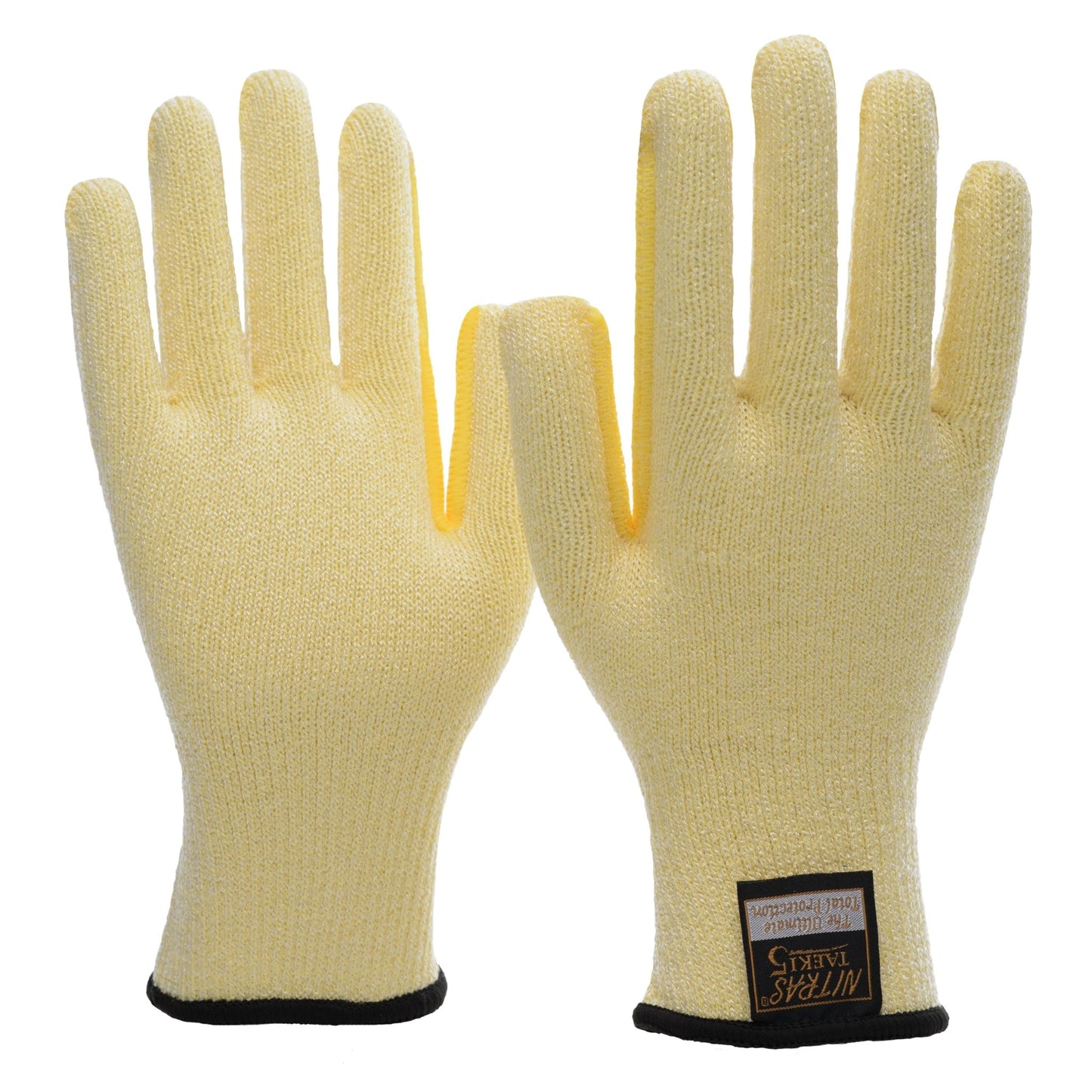 Gants de protection contre les coupures NITRAS TAEKI, jaunes