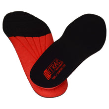 NITRAS COMFORT STEP, semelle intérieure, noir / rouge