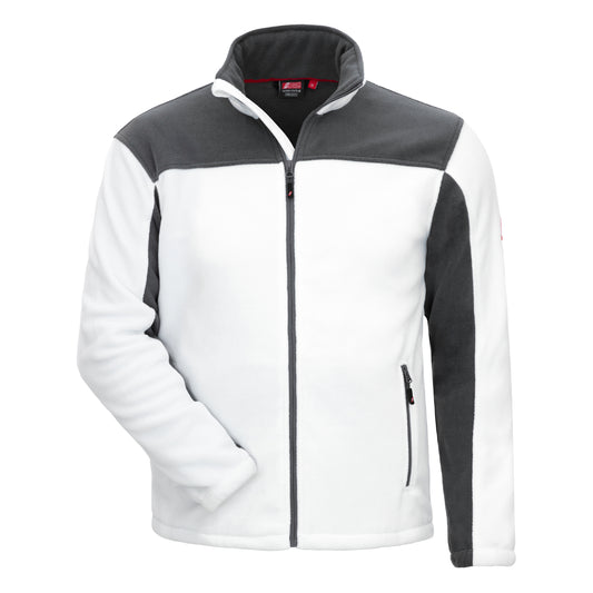 NITRAS MOTION TEX PLUS, veste polaire, blanc / gris