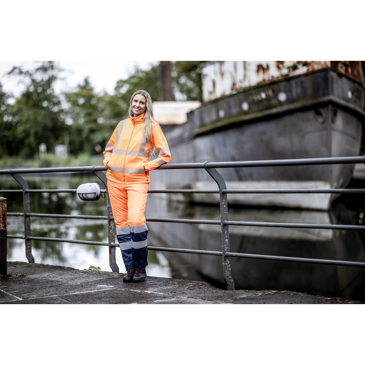 NITRAS MOTION TEX VIZ, veste fonctionnelle haute visibilité