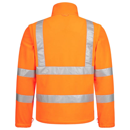 NITRAS MOTION TEX VIZ, veste polaire haute visibilité
