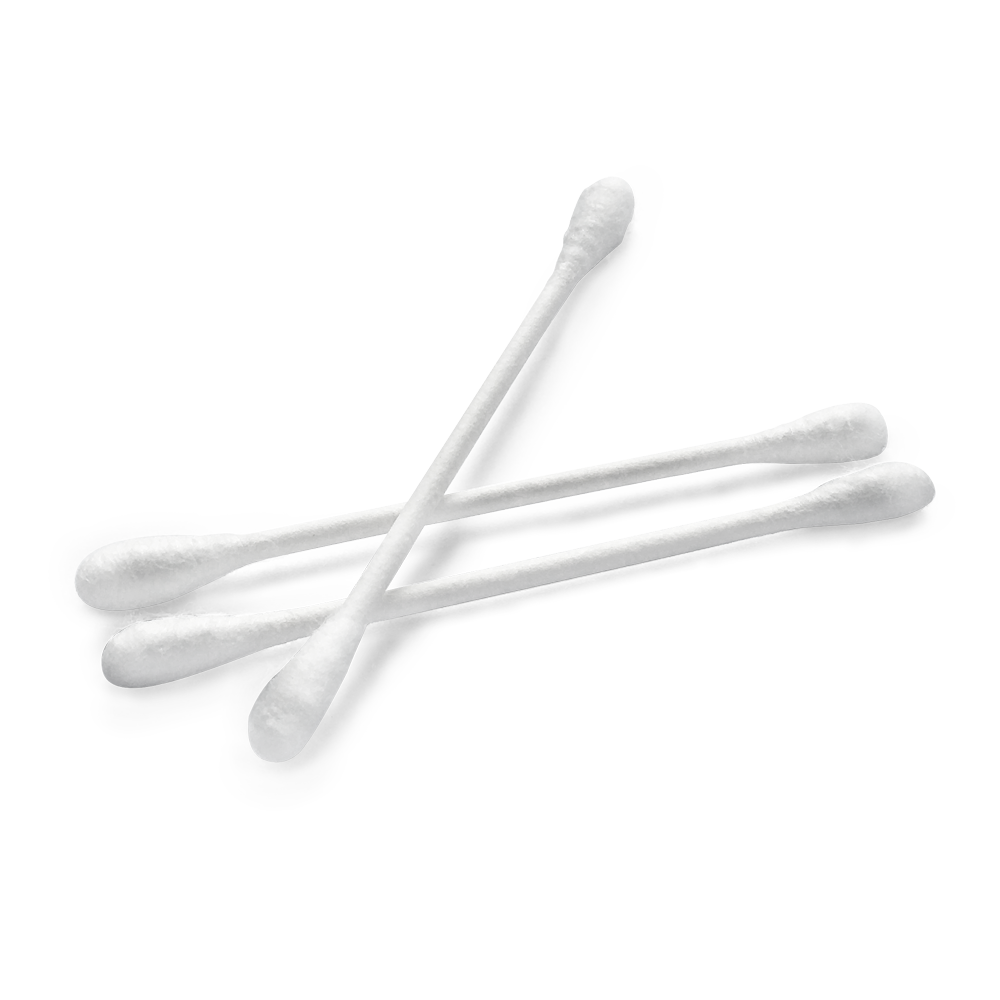 MaiMed -Tip Classic ECO (petite tête) cotons-tiges non stériles, bâton en carton, 200 pièces/sachet | Paquet (200 pièces)