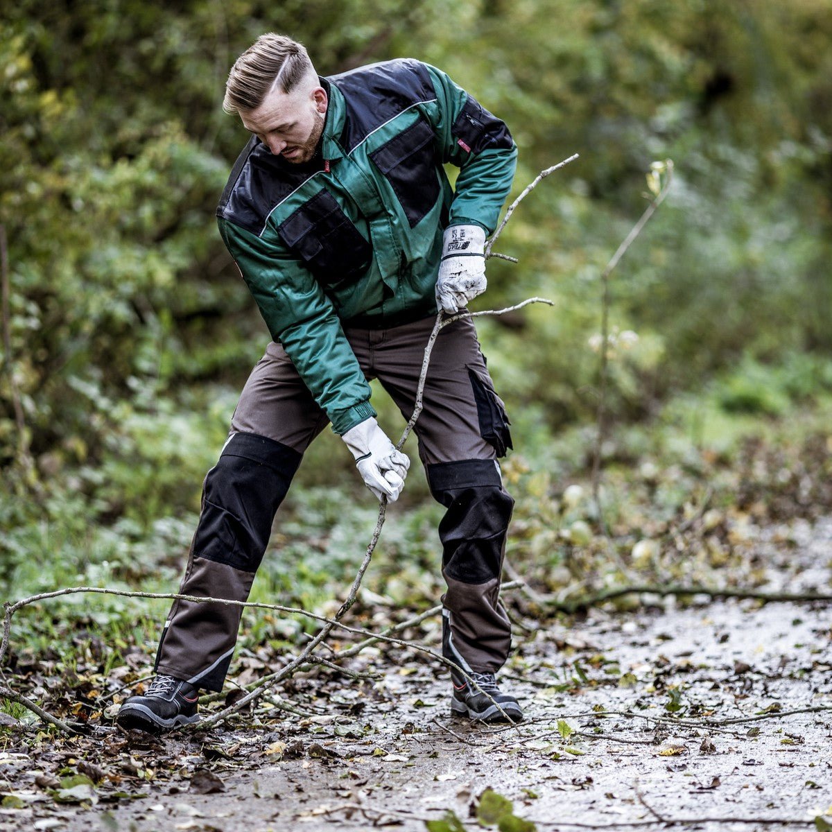 NITRAS STEP MID MF, bottes de sécurité S3, mi-hauteur, noir