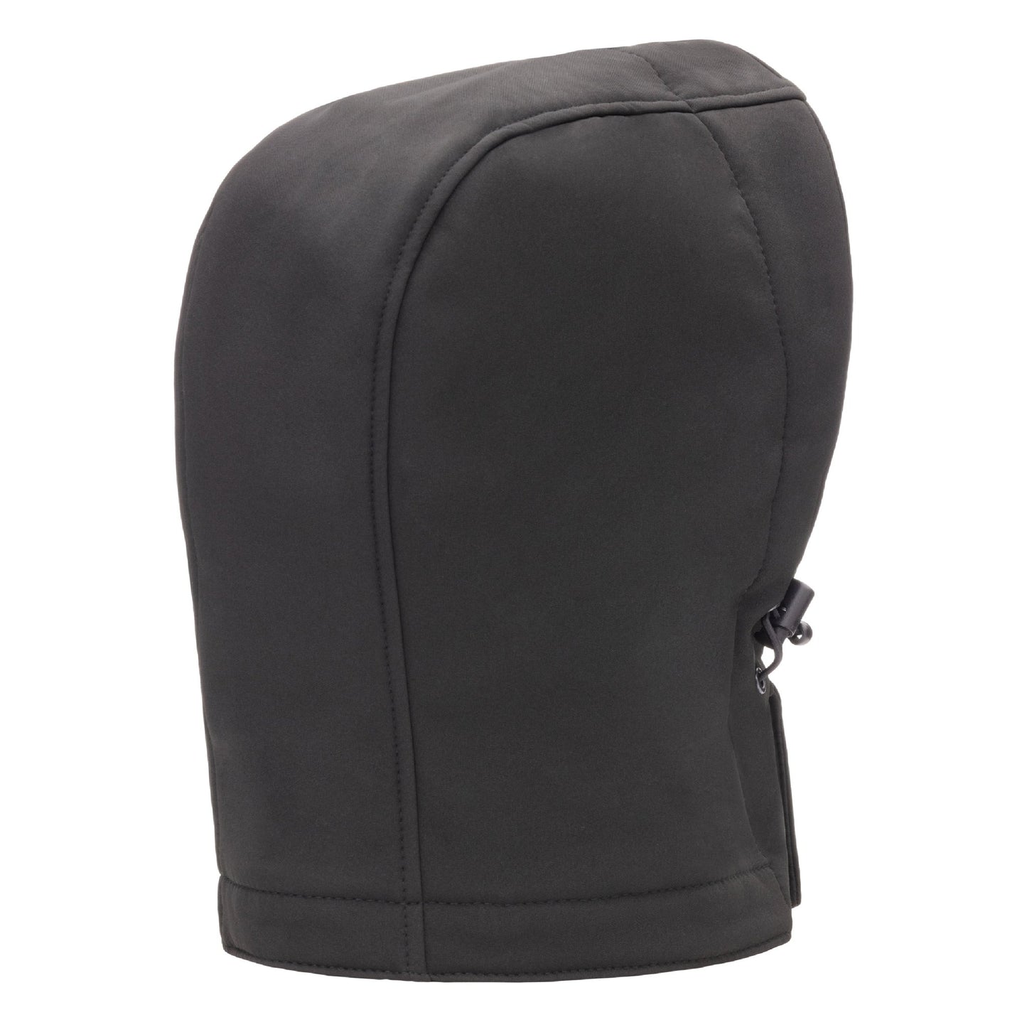 NITRAS afneembare capuchon, zwart, OEKO-TEX polyester: 94%; Elastaan: 6% | Pak (1 stuk)