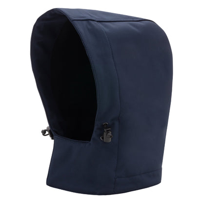 NITRAS afneembare capuchon, marineblauw, OEKO-TEX polyester: 94%; Elastaan: 6% | Pak (1 stuk)