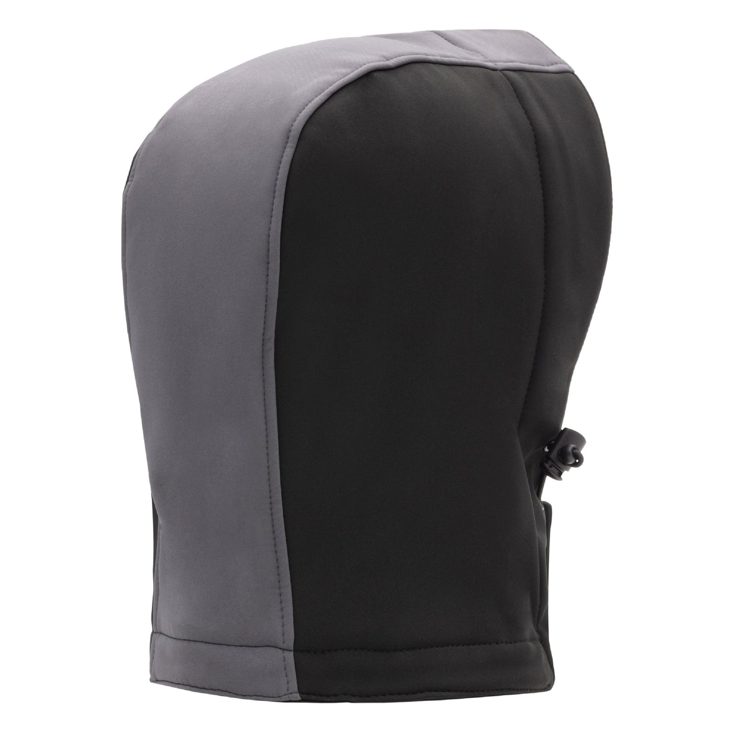NITRAS afneembare capuchon, grijs/zwart, OEKO-TEX polyester: 94%; Elastaan: 6% | Pak (1 stuk)