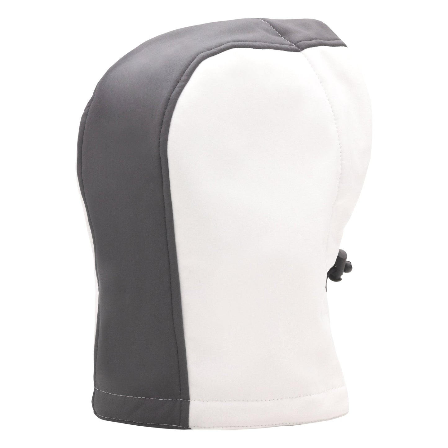 NITRAS afneembare capuchon, wit/grijs, OEKO-TEX polyester: 94%; Elastaan: 6% | Pak (1 stuk)