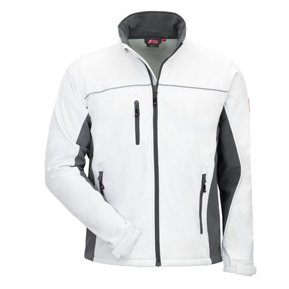 NITRAS MOTION TEX LIGHT, veste softshell, blanc / gris