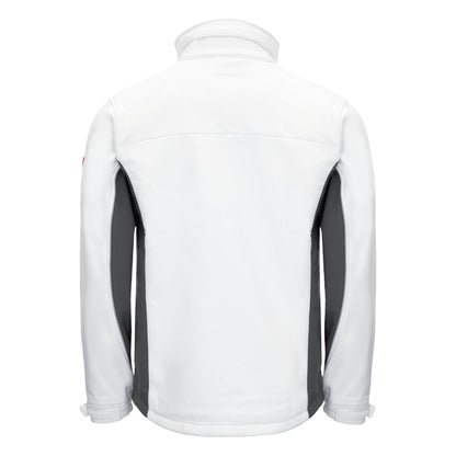 NITRAS MOTION TEX LIGHT, veste softshell, blanc / gris