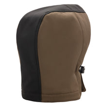 Capuche amovible NITRAS, marron/noir, polyester OEKO-TEX : 94% ; Élasthanne : 6% | Paquet (1 pièce)