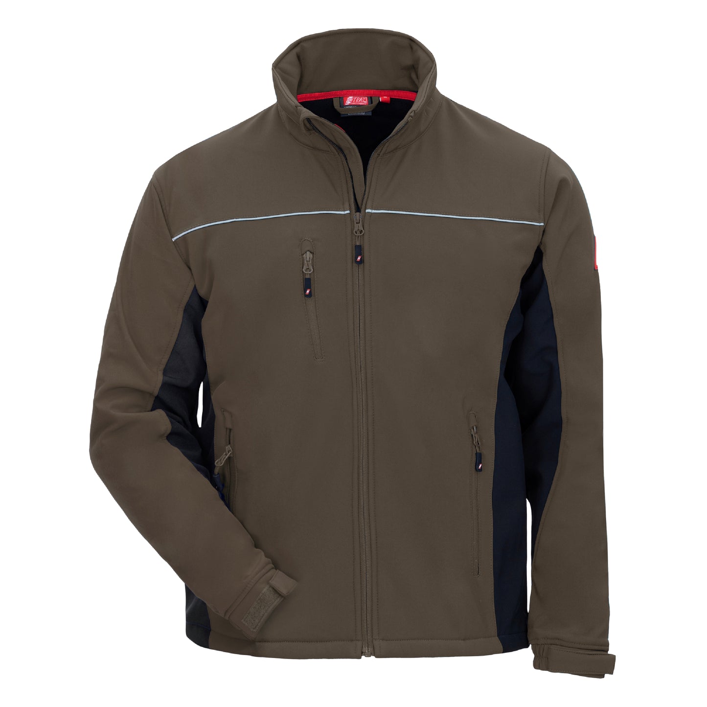 NITRAS MOTION TEX LIGHT, veste softshell, marron / noir