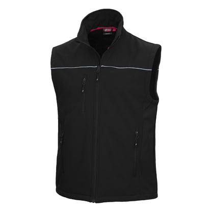 NITRAS MOTION TEX LIGHT, gilet softshell, noir