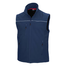 NITRAS MOTION TEX LIGHT, gilet softshell, bleu marine
