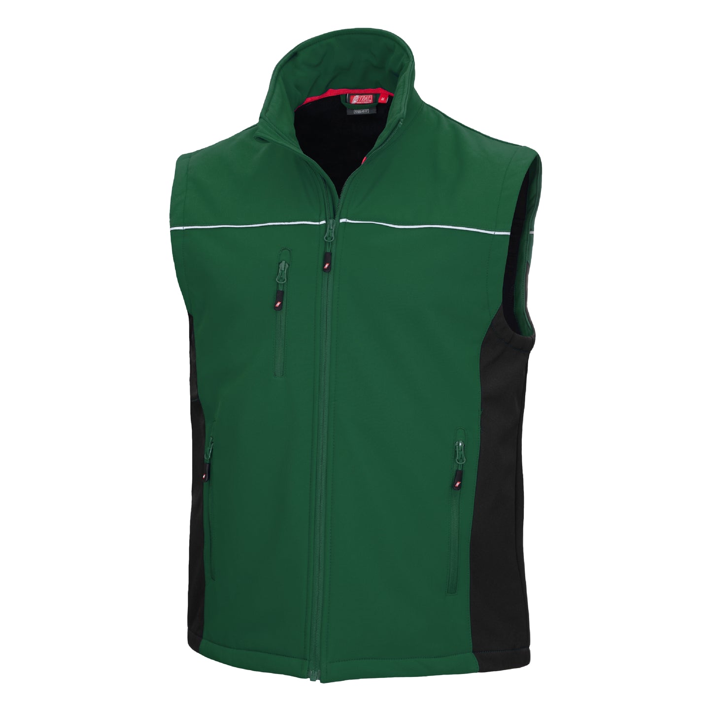 NITRAS MOTION TEX LIGHT, gilet softshell, vert / noir