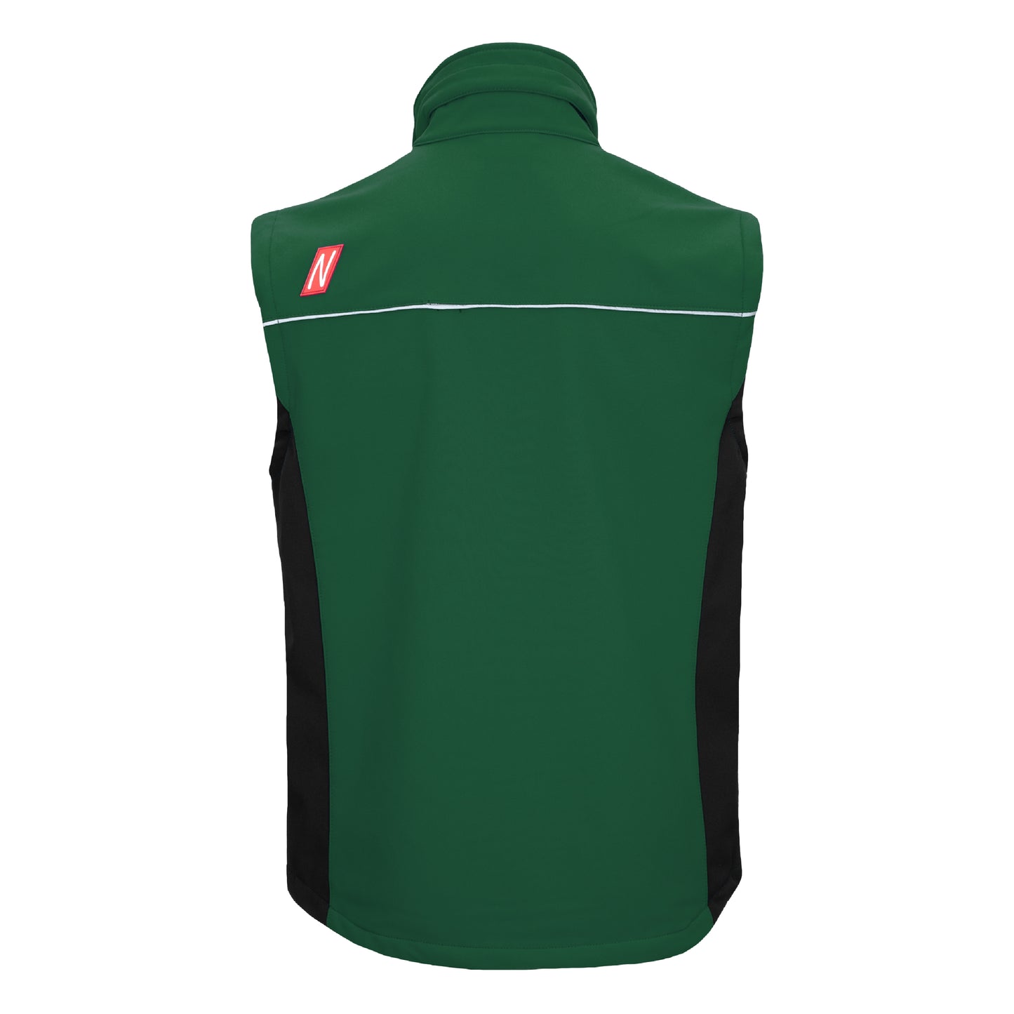 NITRAS MOTION TEX LIGHT, gilet softshell, vert / noir