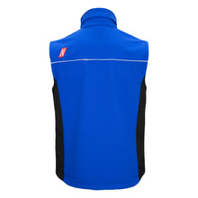 NITRAS MOTION TEX LIGHT, gilet softshell, bleu roi / noir