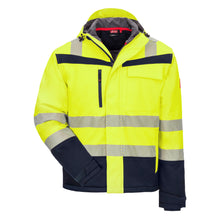 NITRAS MOTION TEX VIZ PLUS, veste softshell hiver haute visibilité