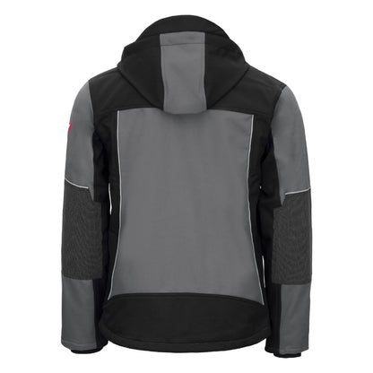 NITRAS MOTION TEX PLUS, veste softshell, gris / noir