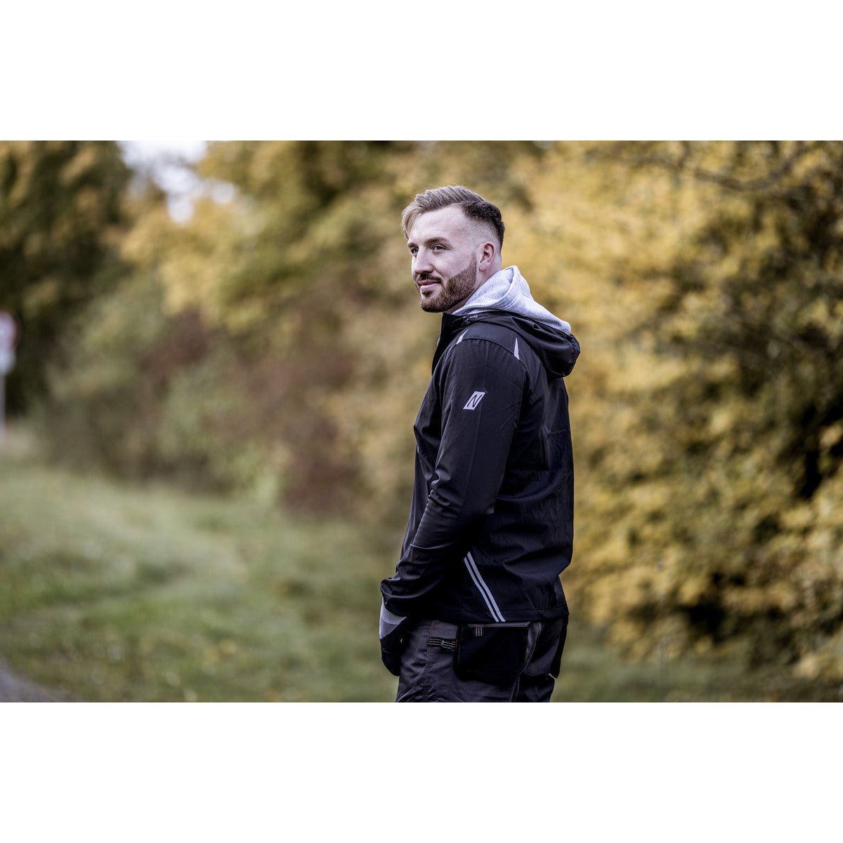 NITRAS MOTION TEX LIGHT, coupe-vent, noir