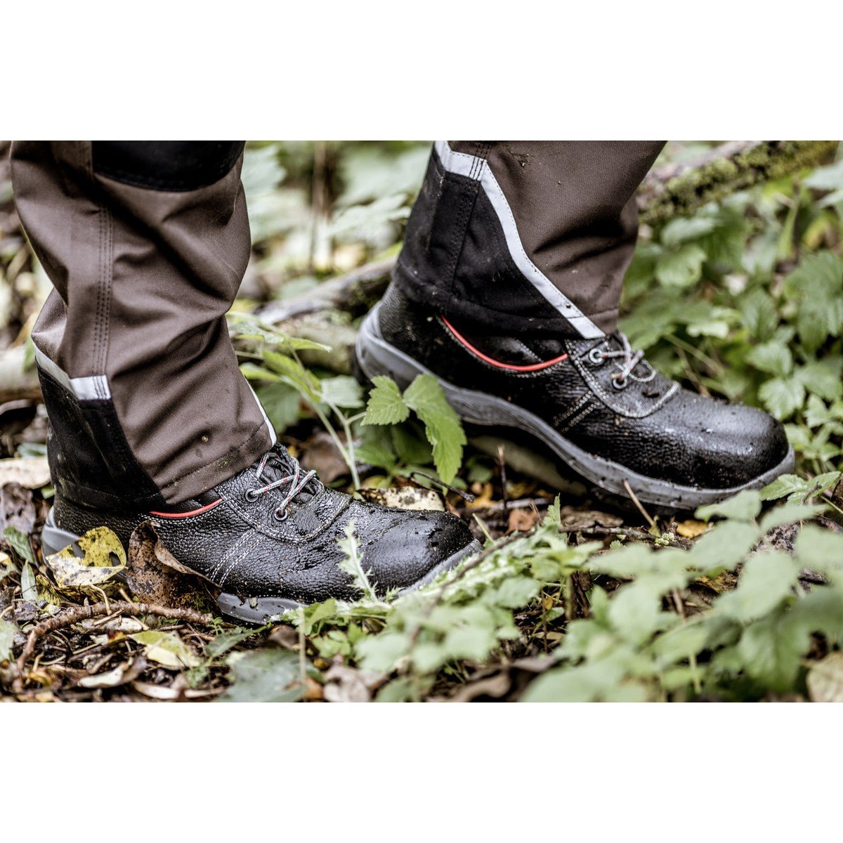 NITRAS STEP MID MF, bottes de sécurité S3, mi-hauteur, noir