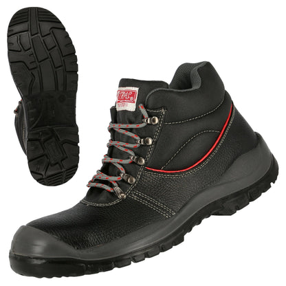 NITRAS STEP MID, S3 veiligheidslaarzen, middelhoog, zwart