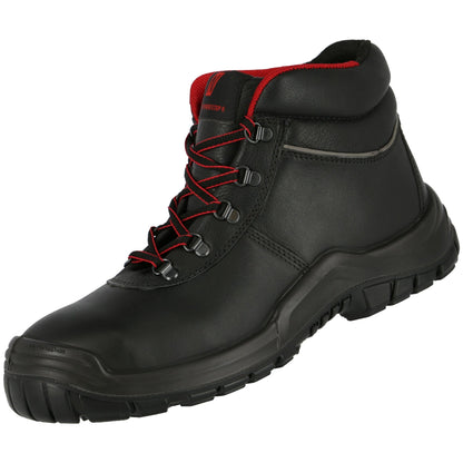 NITRAS POWER STEP MID, S3 HI HRO bottes de sécurité, mi-hauteur, noir